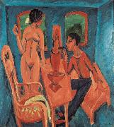Ernst Ludwig Kirchner Tower Room, Fehmarn USA oil painting artist